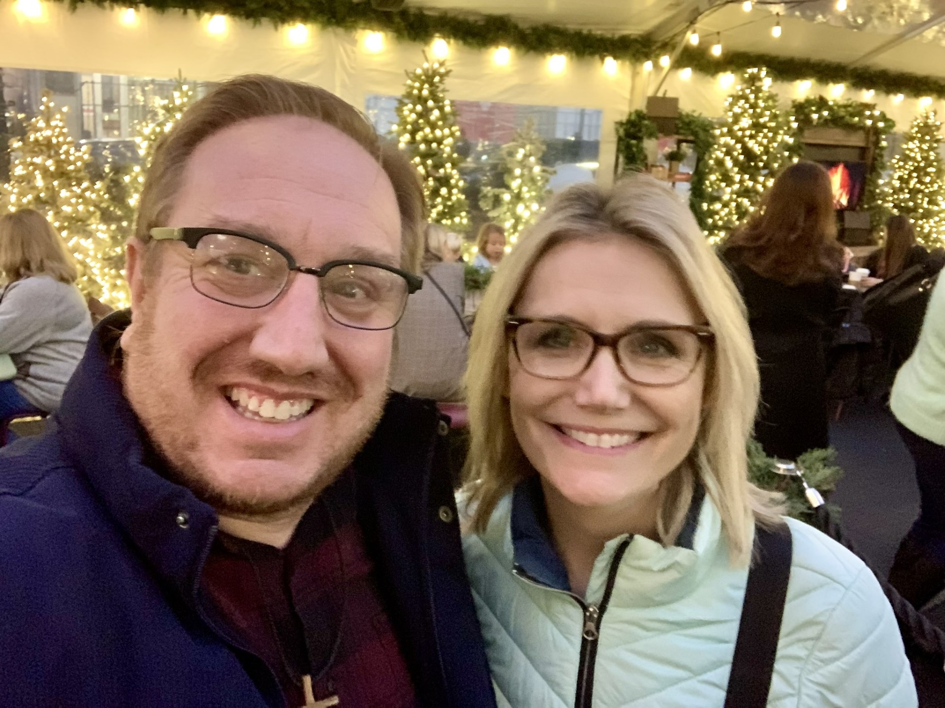 Jay McCulloch and his wife.