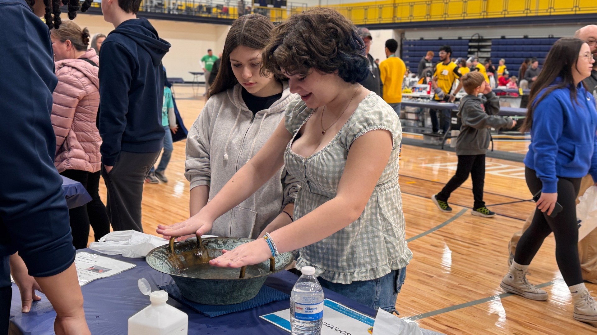 STEMFest Participants doing an activity